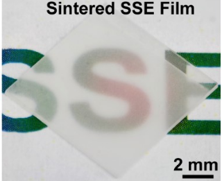 电池，陶瓷固态电解质薄膜,马里兰大学,锂离子电池,可打印固态电解质薄膜,打印和辐射加热