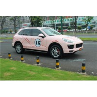 保时捷全车改色贴膜粉猪拉花定制彩绘膜TeckWrap车身膜