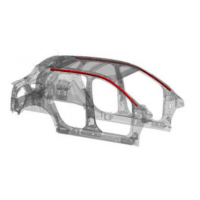 SSAB：超高强钢三维辊弯A柱上加强件结构设计