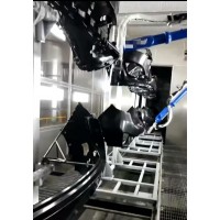 全自动机器人火焰处理生产线