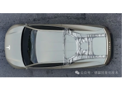 特斯拉全新一体化压铸件现身